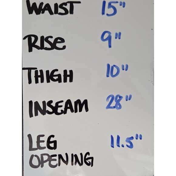 Wrangler Low Rise Jeans Womens M Blue Flare Leg Raw Hem Cutoff 30x28 Denim Y2K - Picture 8 of 8